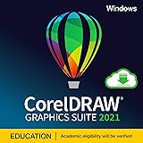 CorelDRAW Graphics Suite 2021 | Education Edition | Graphic Design Software for Professionals | Vector Illustration, Layout, 