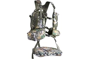 UIIHUNT Turkey Hunting Vest with Seat: Lightweight Turkey Hunting Gear Accessories, New Tree Camouflage