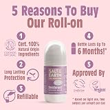 Salt Of The Earth Peony Blossom Refillable Roll On Deodorant 75ml UK view 2