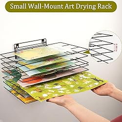 Lzttyee Art Drying Rack for Classroom Paint Drying