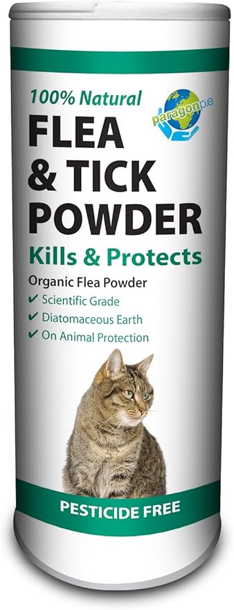 Paragon Natural Cat Flea Tick Powder 25g Amazon Co Uk Pet Supplies