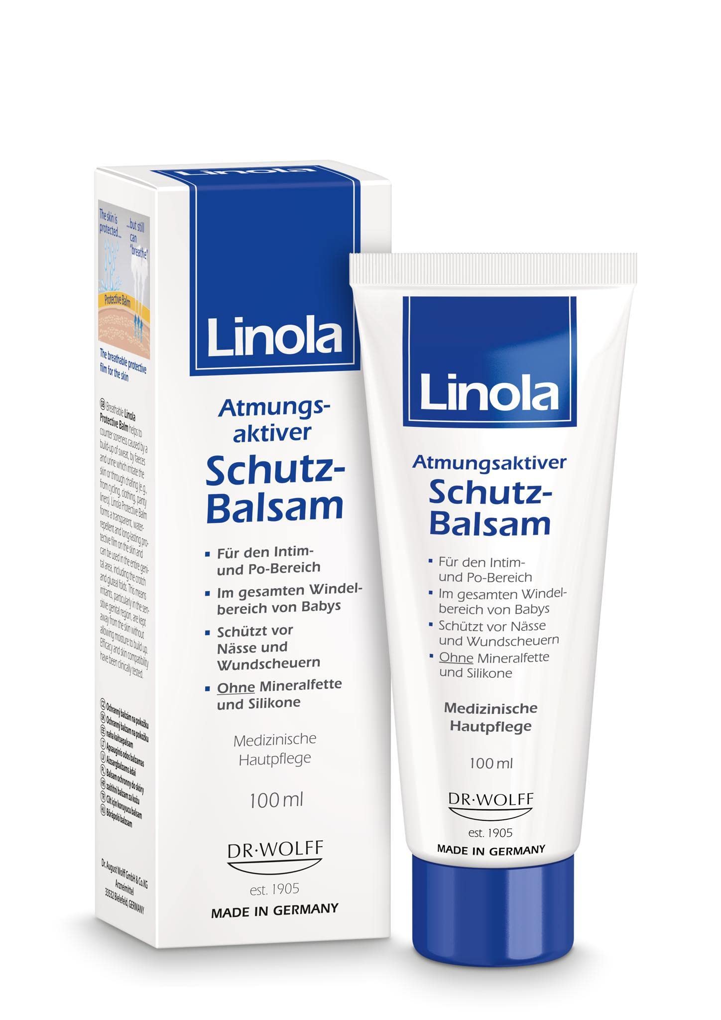 Linola Protects and Soothes Skin Cream, 100 ml