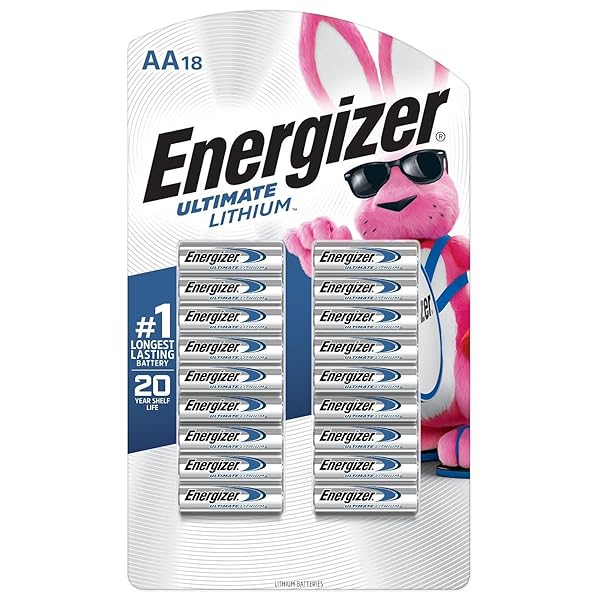 ULTIMATE LITHIUM AA BATTERIES 18-PACK BY ENERGIZER