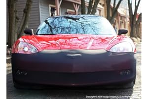 MIDWEST CORVETTE C6 Corvette Base Coupe Convertible NoviStretch Front Bra High Tech Stretch Mask Fits: C6 2005 Through 2013 Corvette Base Coupe or Convertible (Will not fit The GS ZO6 or ZR1 C6 Corvette)