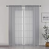 Chyhomenyc Sheer Window Curtains 72 inch Length 2