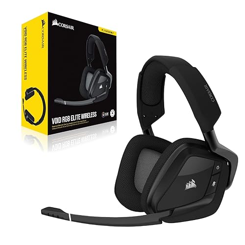 CORSAIR VOID RGB ELITE Wireless Gaming Headset – Surround