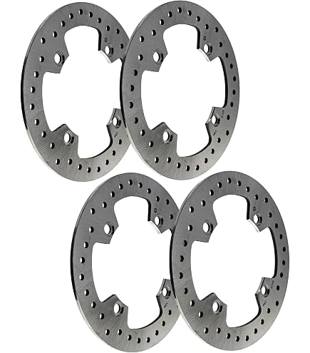 Amazon.com: NICHE Front Brake Rotor Set for Kawasaki Ninja ZX6