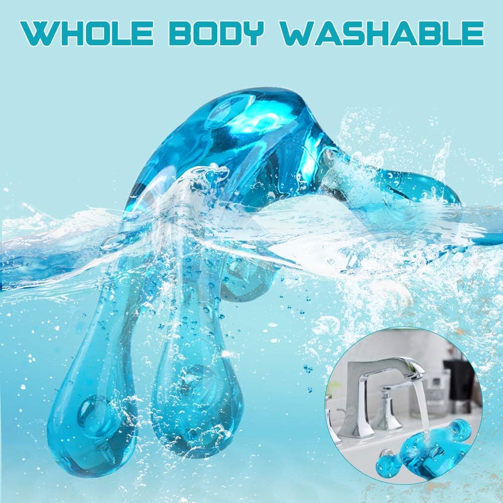 Migleo Hand Held Massage Tool Easy Palm Fit with Massage Knobs for Gentle Pressure Point Massage: Health & Personal Care