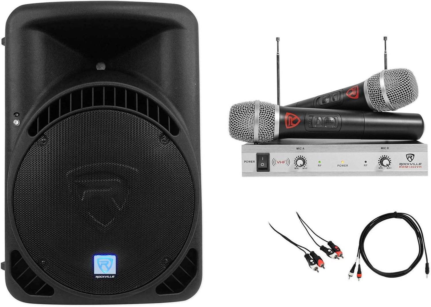 rockville karaoke speakers