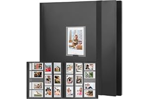 REKEEN Fujifilm Instax 560 Pockets Photo Album for Polaroid Instant Camera Film, 2x3 Photo Album Book for Instax Mini 11, 12, 9, Evo, 90, 70, 40, 8, 7 LiPlay Camera