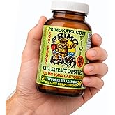 PRIMO KAVA Kava Capsules | Authentic Kava Kava from Fiji | Fast Acting Kava Extract | 100mg of Kavalactones | Adaptogenic Experience | Certified 3rd Party Testing | 30 Count