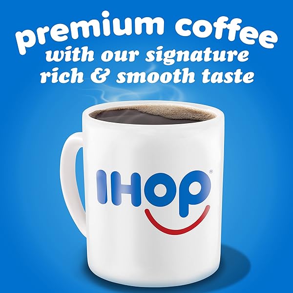 IHOP MEDIUM ROAST SIGNATURE BLEND GROUND COFFEE, 12 OZ BAG
