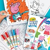 Crayola Peppa Pig Color Wonder Activity Set Mess Free 18 Pages 5 Markers view 3