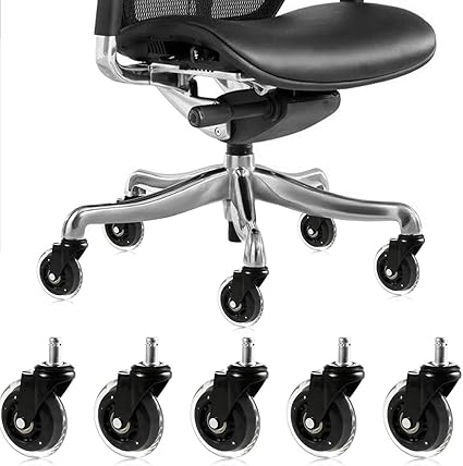 Coocheer Roulette Replacement Pour Chaise Bureau Roulette 3 Puce Sols Durs Pour Siege De Bureau Roulette Universelles Replacement Pneus En Caoutchouc Roulette Fauteuil De Bureau Roulement Silencieux E Amazon Fr Bricolage