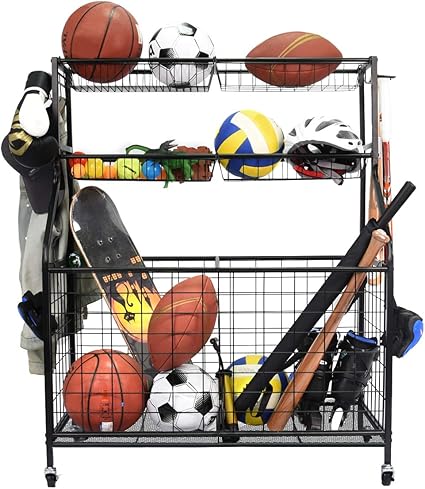 sport equipment storage