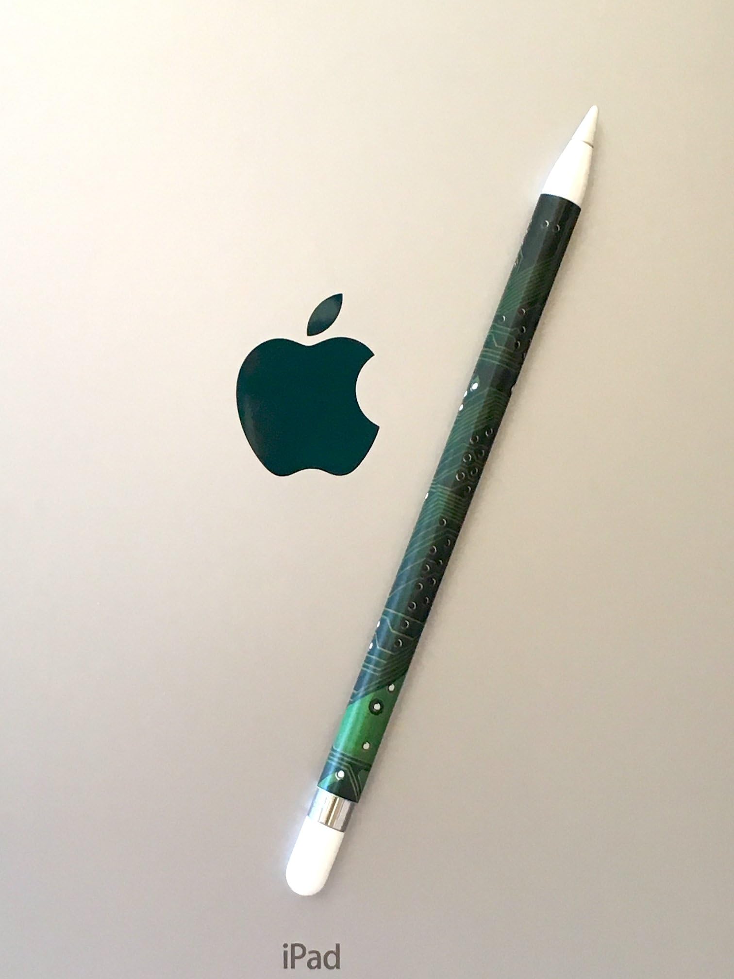 Apple Pencil Skin / Wrap - Green Computer Board
