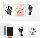 PewinGo Baby Handprint Footprint Kit with 100% Clean-Touch Ink Pad Framed view 9