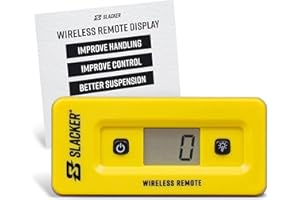 MOTOOL Slacker Wireless Remote Display – Bike Tool for Accurate Sag Setup and Suspension Tuning, Compatible with Slacker V5 (Yellow) – LCD Wireless Display for Smooth, Reliable Real-Time Measurement
