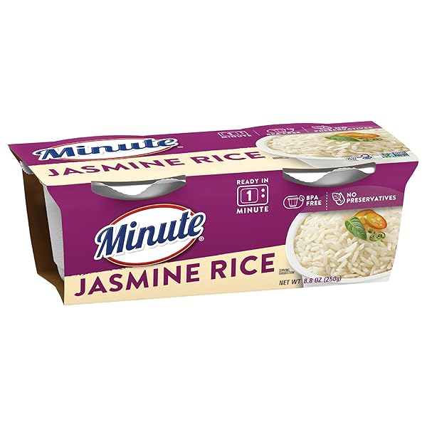 MINUTE READY TO SERVE JASMINE, 2-PACK, 8.8 OZ