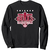 NBA Official Chicago Bulls Diamond Look Sweatshirt