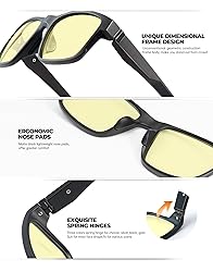 ANYLUV Blue Light Blocking Glasses for Men, Square