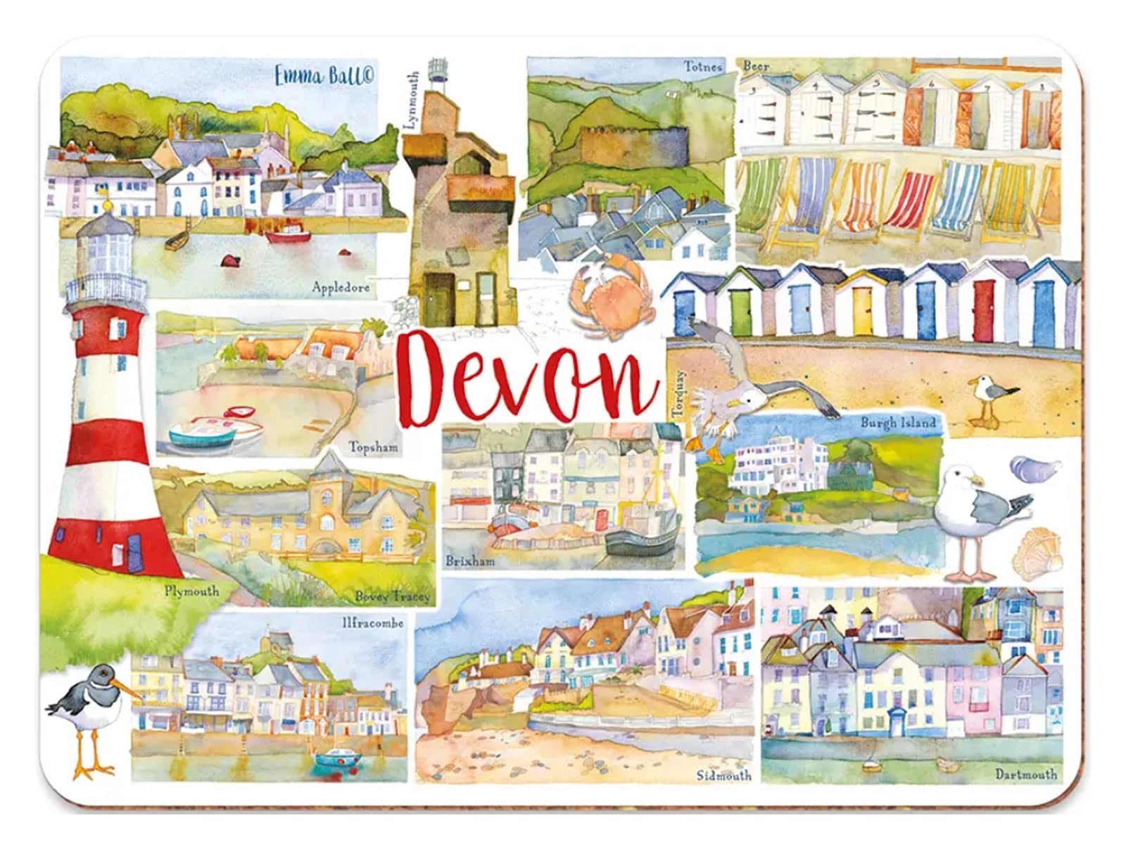 Emma Ball Devon Placemats - Set of 4