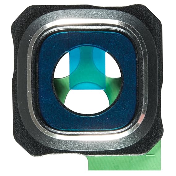 Unbekannt Original Samsung Camera Cover Silver/Silber für Samsung G928F Galaxy S6 Edge Plus - OHNE Kameraglas (Kamera Ring, A