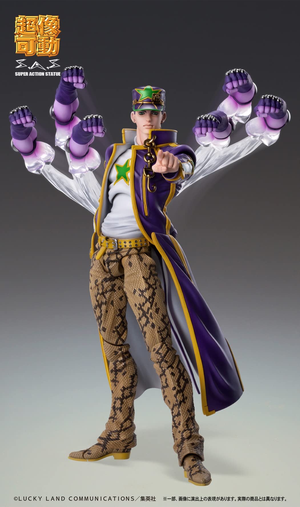 ジョジョの奇妙な冒険 DXF 第6部 主人公　スタンド　フィギュア　5個セット ジョジョの奇妙な冒険 DXフィギュア 1部〜6部主人公 スタンドの