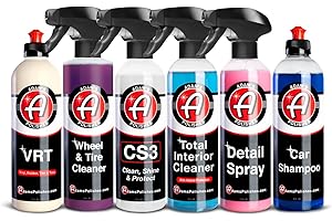 ADAM'S POLISHES Adam's Essential Car Wash Kit (6-Item) - USA Made Auto Detailing Car Care Cleaning Kit for Car & Truck Lovers, Dads, Moms and DIYers - Our Products