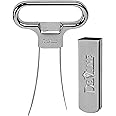 DeVine- Ah So Wine Opener for Vintage Bottles - Two-Prong Cork Puller & Corker With Sleek Case - Great Gift Idea 2-Pack (2)