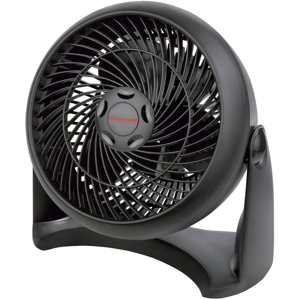 Honeywell TurboForce Turbo-Ventilator (Geräuscharme Kühlung, verstellbarer Neigungswinkel bis zu 90°, 3 Geschwindigkeitseinstellungen, Wandmontage, Tischventilator) HT900E, Schwarz 4