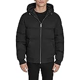 Levi's mens Quilted Bomber With Hood
