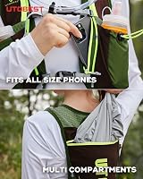 UTOBEST 5L Running Vest Hydration Pack 1.5L Bladder Adjustable Reflective view 6