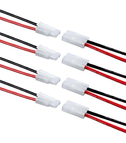 Apex RC Products #1545 Lot de 10 paires de mini connecteurs Tamiya