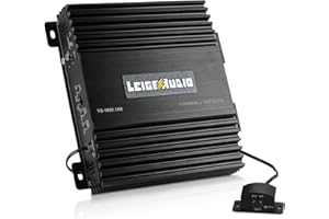 LEIGESAUDIO 1600 Watts MonoBlock Amplifier, Class A/B, Remote Subwoofer Control, Mosfet Power Supply, Subwoofer Amplifiers for Car Audio Speakers