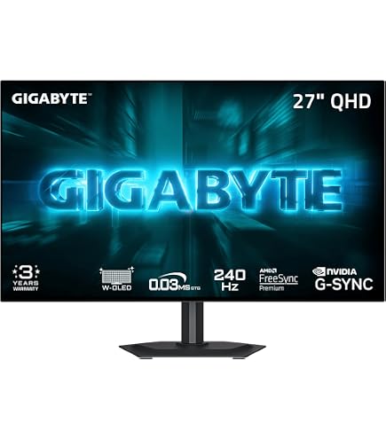 Amazon.com: GIGABYTE MO27Q28G Gaming Monitor OLED 27 inch QHD