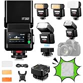 GODOX iT32 TTL Camera Flash with X5C Trigger for Canon EOS R10,R7,R8 | EOS R6 Mark II, 90D, 80D, M50, EOS 5D Mark IV, EOS 6D Mark II, EOS R, RP, 77D, 800D, Magnetic Hotshoe &amp; Trigger 2-in-1