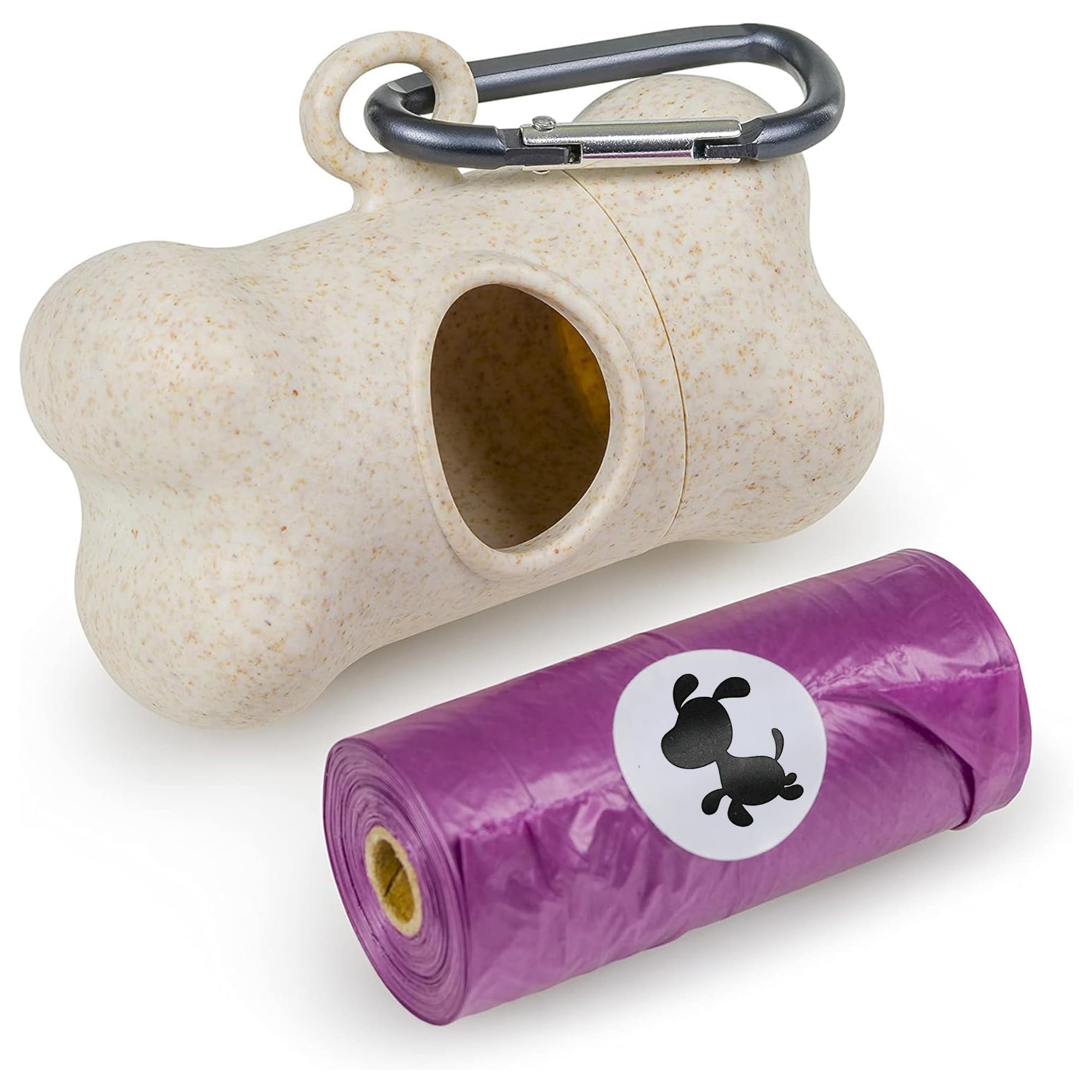 Petface Planet Poop Bag Dispenser with 20 Unscented Compostable Dog Poop Bags