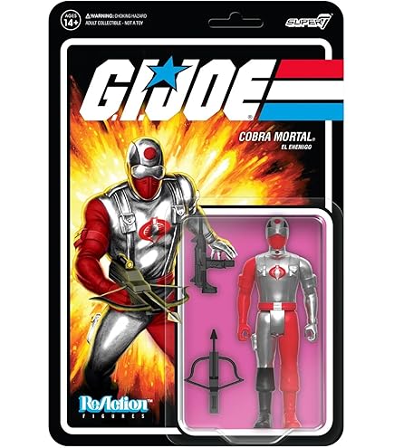 Super7 G.I. Joe Reaction+ Wave 05 (Movie) - Arctic Destro (Movie