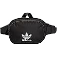 adidas Originals Sport Waist Pack/Travel and Festival Bag, Black/White, One Size
