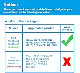 LCL 2PK Black Toner Cartridge 106R04347 for Xerox B205 B210 B215 Series view 2