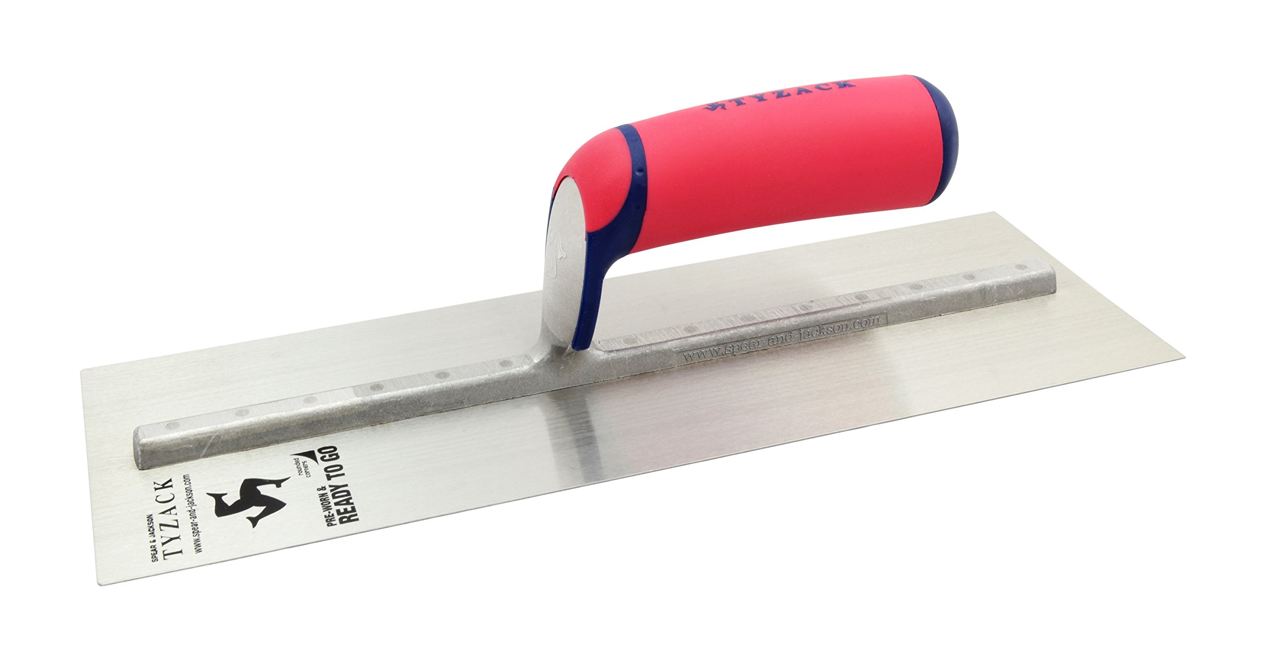 Spear & Jackson 13458ERTG Tyzack 13" Stainless Steel Enhanced Finishing Trowel