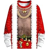SANKILL Ugly Christmas Sweaters For Men Women Funny Christmas Sweater For Couples Ugly Christmas Sweatshirt