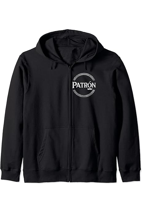 Amazon.com: Patron Tequila Funny Mexican Men Tequila Lover Zip 