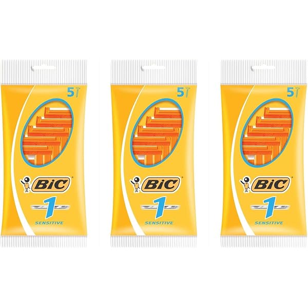 Disposable Razors 12 Pack BIC Single Blade Razors For Sensitive Skin ...