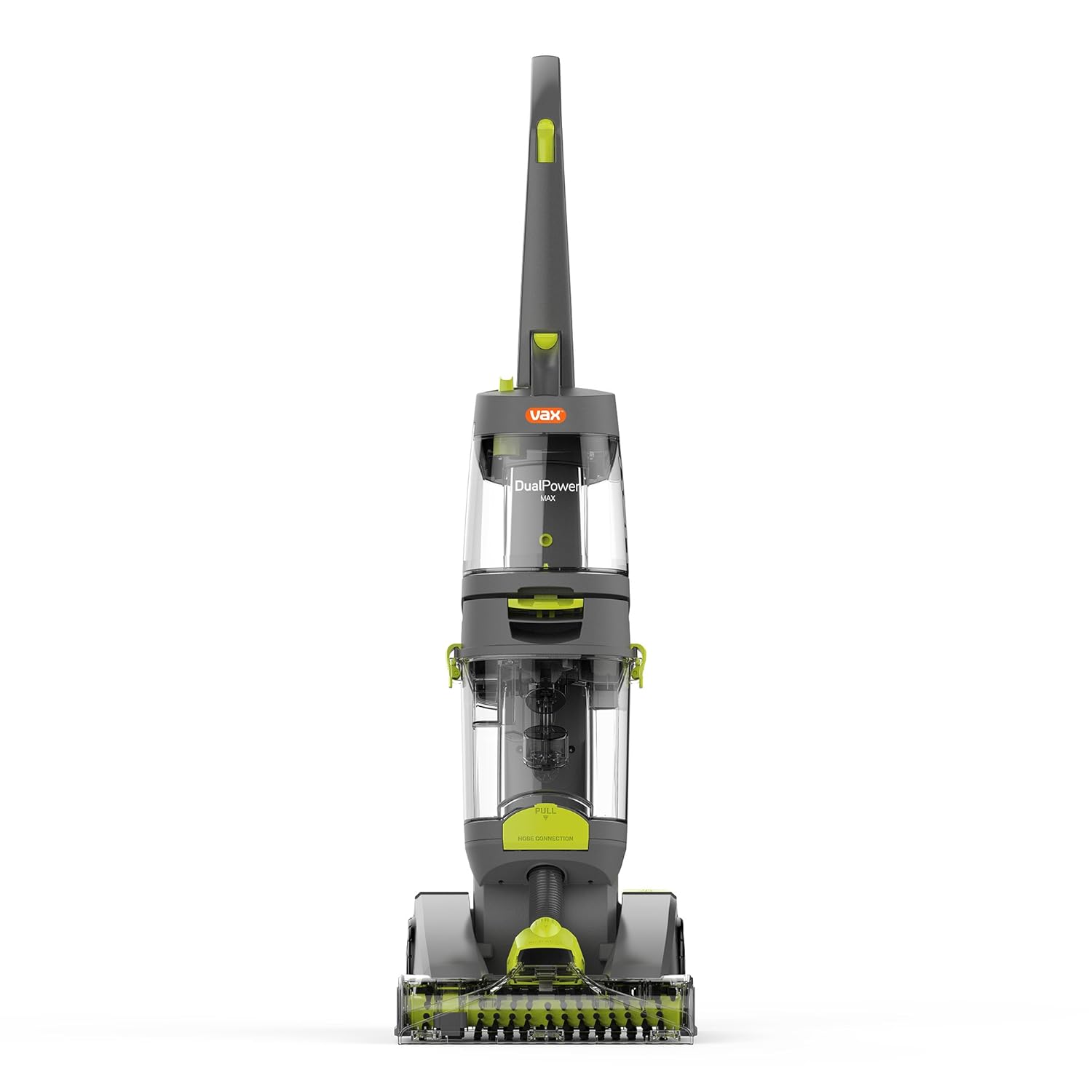 Vax Dual Power Max Carpet Cleaner Stairs Upholstery Washer 7.7L Green