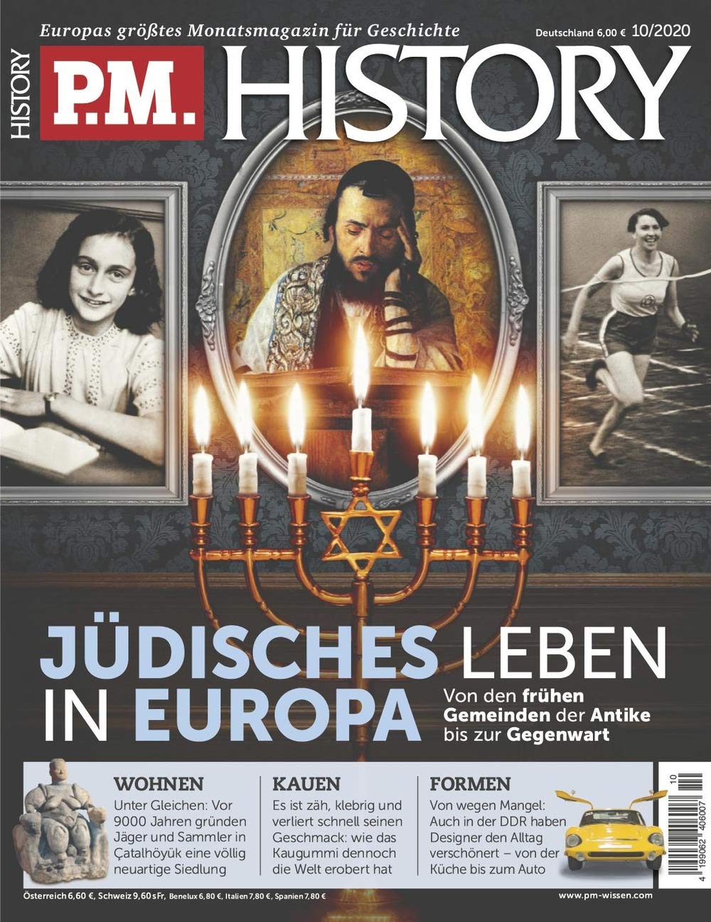 P M History 10 2020 Judisches Leben In Europa P M History Amazon De Bucher