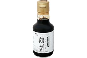 Yamaroku Authentic 4 Year Barrel Aged Premium Japanese Soy Sauce - Shoyu Tsuru Bisiho, Traditional Fermented for Sushi & Cooking, 5 Oz Glass Bottle
