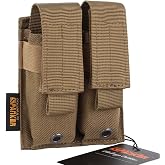 EXCELLENT ELITE SPANKER Molle Single/Double Pistol Mag Pouch Tactical Magazine Pouch Tool Organizer Holder