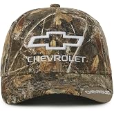 Chevrolet Logo Edge Camo Cap &ndash; Low Profile, Adjustable Snapback | One Size Fits Most, Functional Camouflage Cap